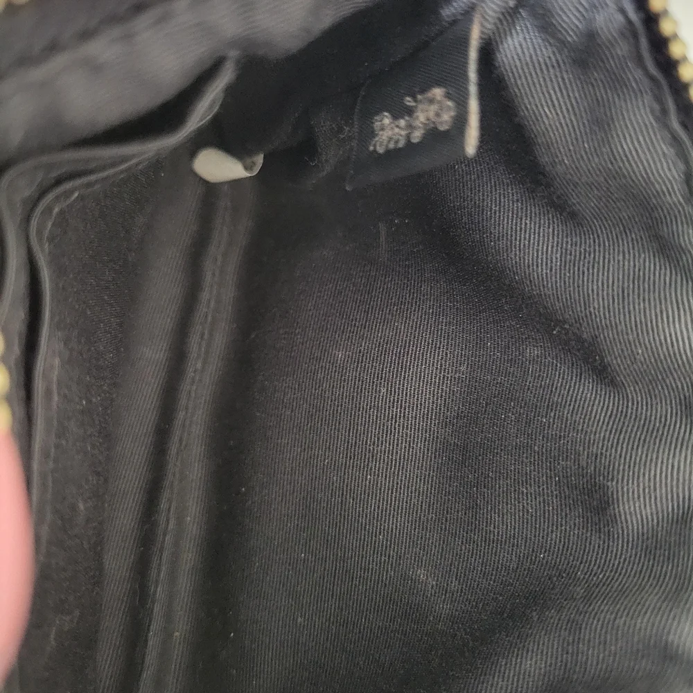 Coach Corner Zip Wristlet with Strap NWOT - Picture 3 of 3
